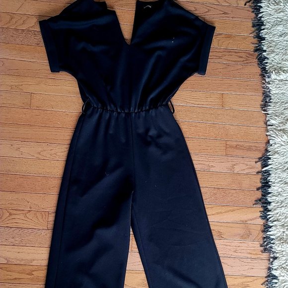 Boho black jumpsuit, Size S - Picture 1 of 3